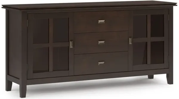 Artisan - Large Sideboard Buffet - Dark Chestnut Brown