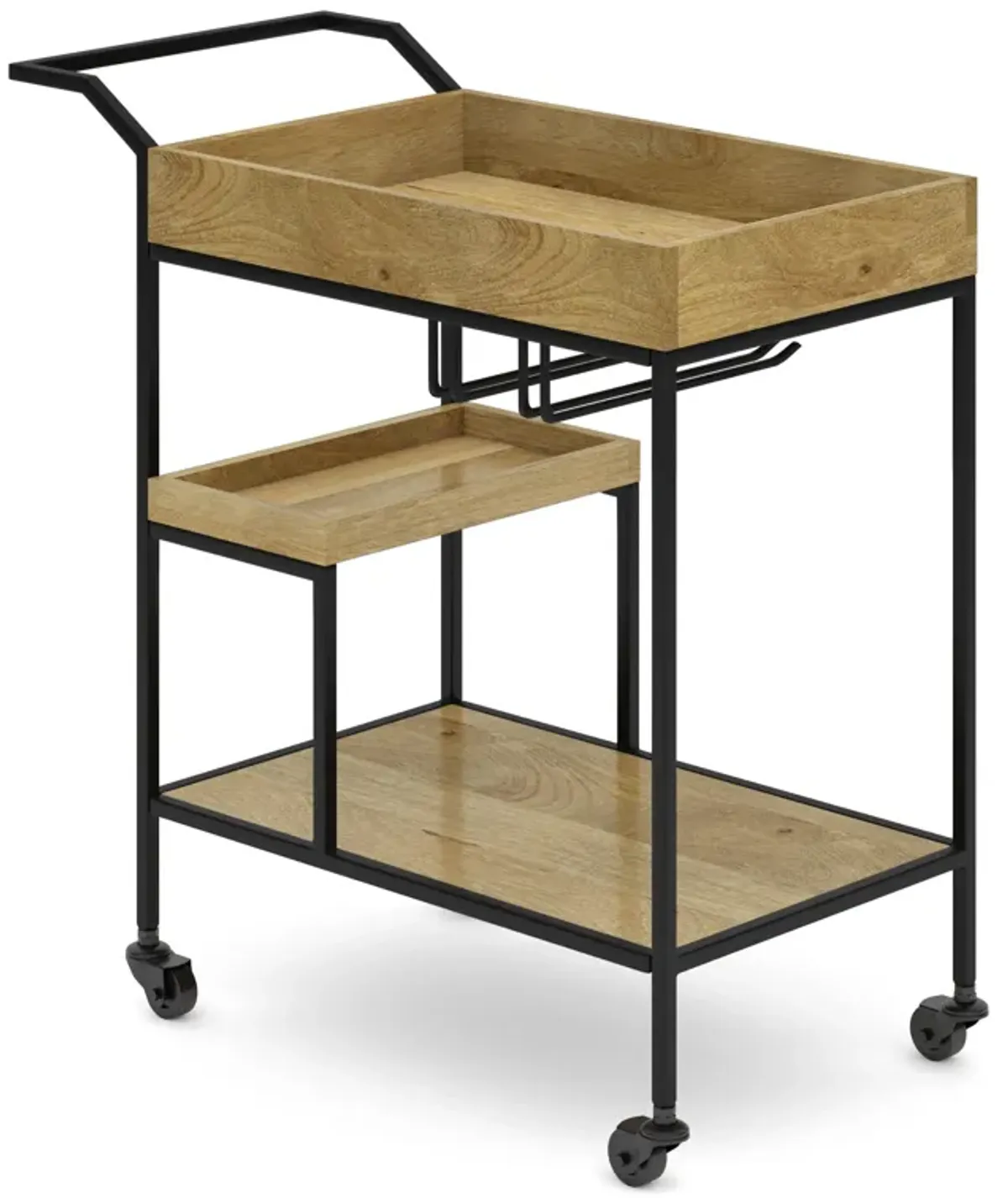 Barnes - Bar Cart - Natural