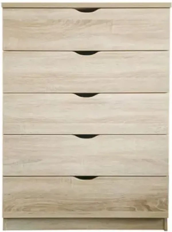 Functional 5 Drawer Chest