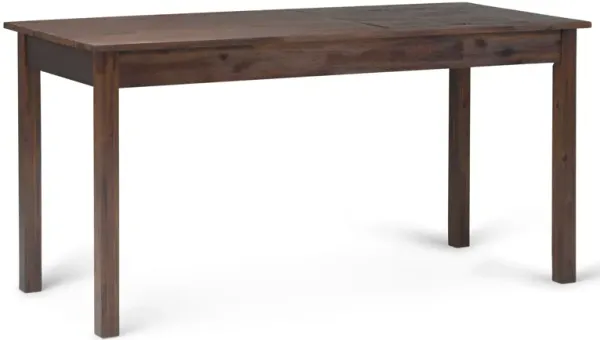 Monroe - Desk - Distressed Charcoal Brown