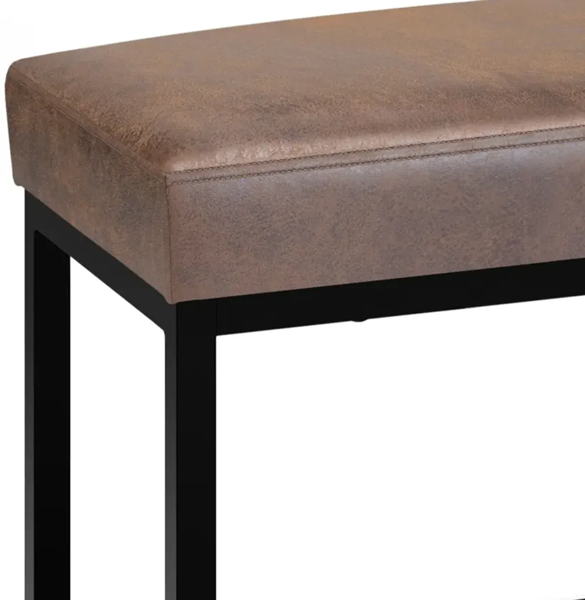 Reynolds - Bench - Distressed Chestnut Brown