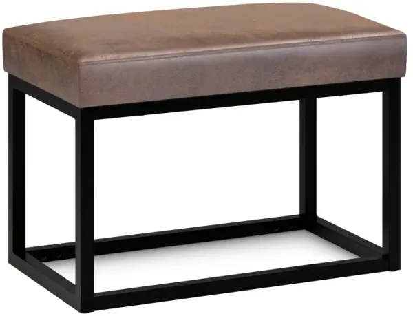 Reynolds - Small Bench - Distressed Chestnut Brown