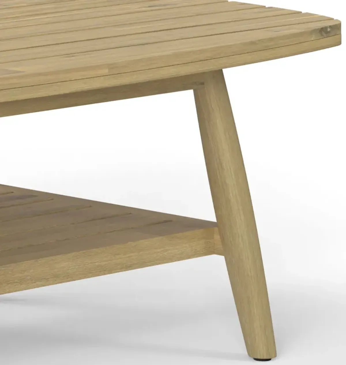 Bayshore - Outdoor Coffee Table - Light Teak