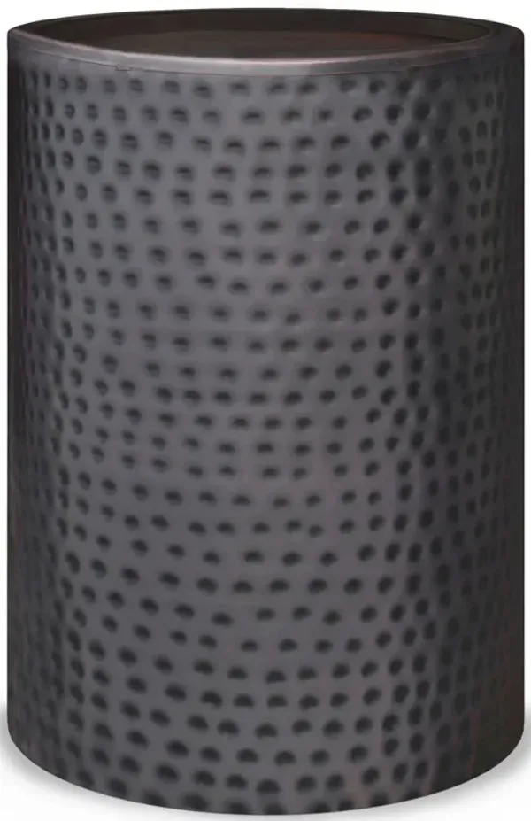 Corbin - Hammered Metal Side Table