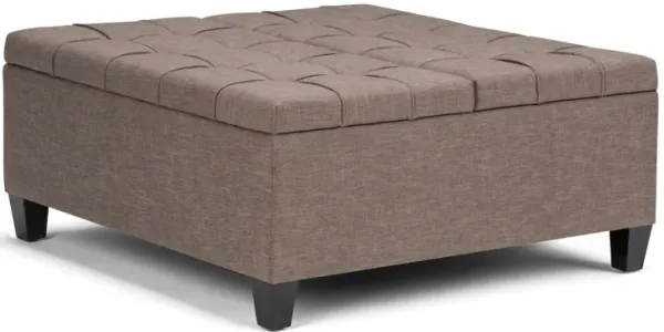 Harrison - Upholstered Coffee Table Storage Ottoman