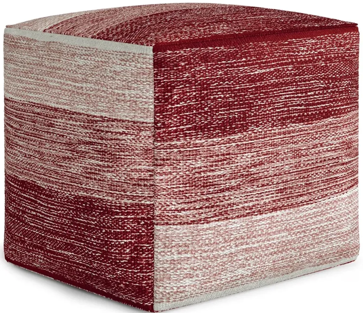 Naya - Upholstered Cube Pouf