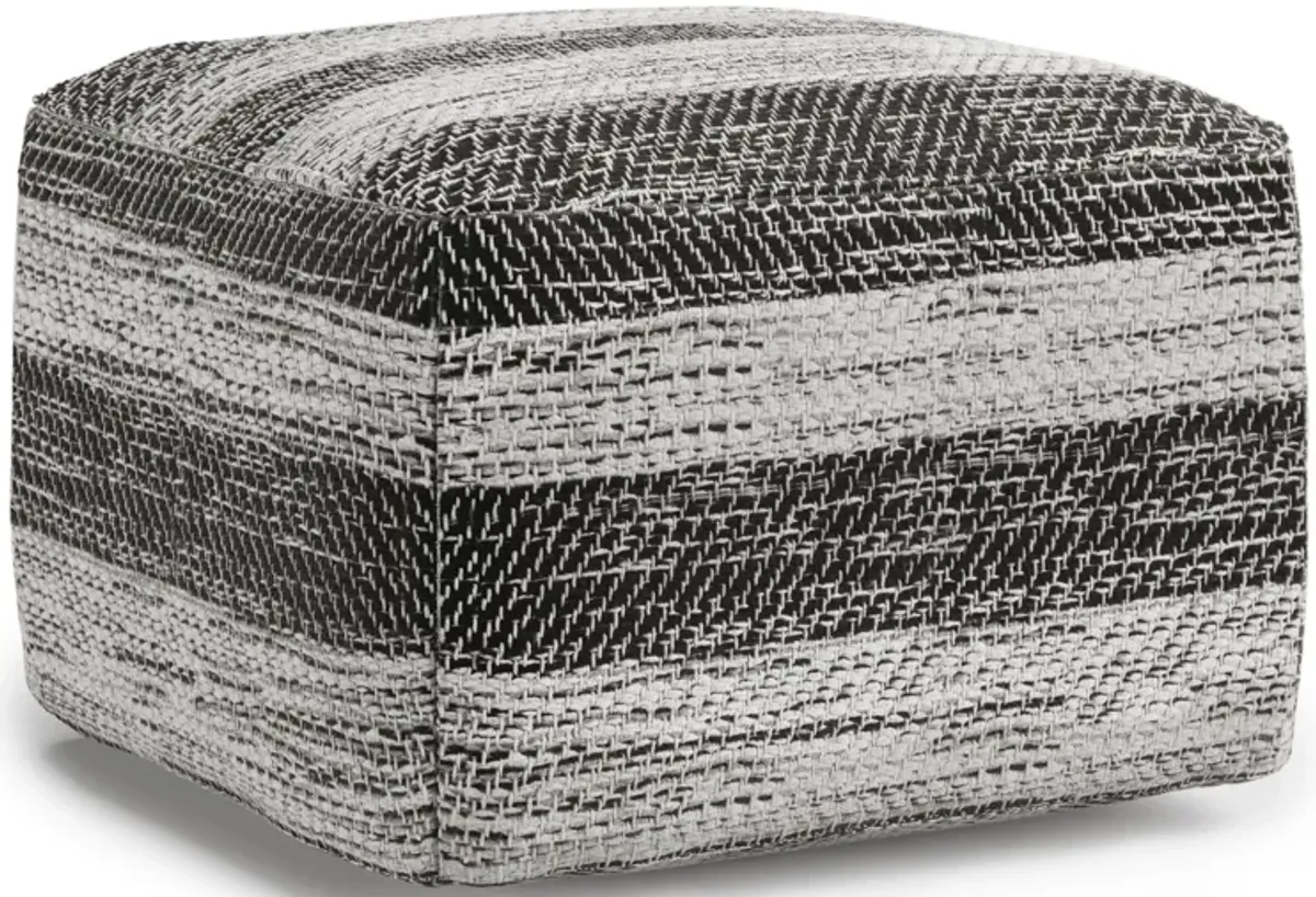 Clay - Square Pouf, Upholstered