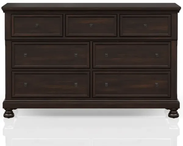 7 Seven Drawer Dresser - Cherry