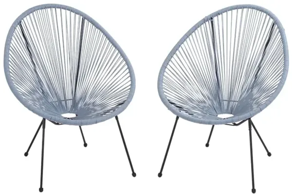 Acapulco - Chair - Blue Gray