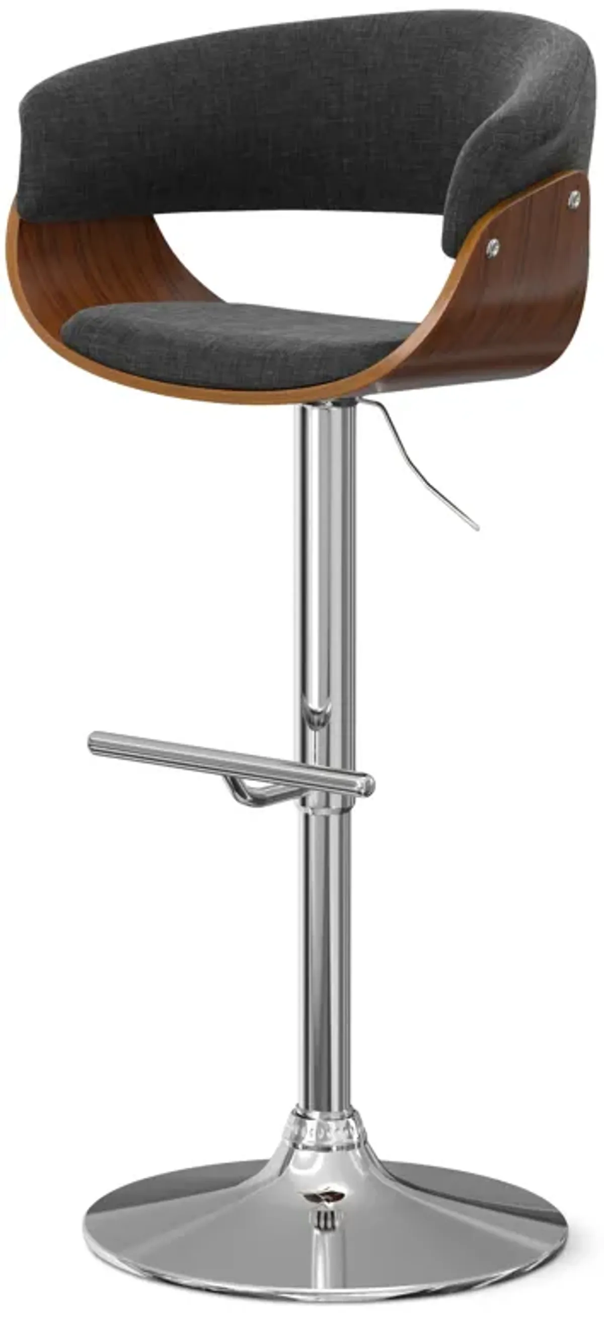 Sheldon - Upholstered Adjustable Swivel Bar Stool