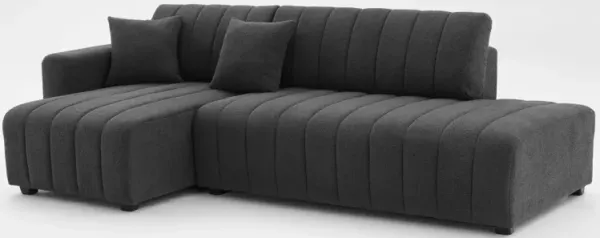 Jessica - Lamb Wool Sectional Sofa With Chaise