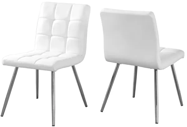 Side Upholstered Dining Chair For Dining Room, Contemporary & Modern (Set of 2)
