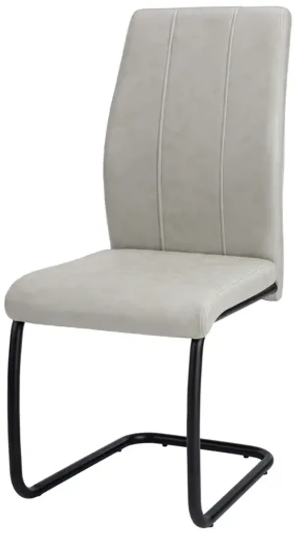 Dining Chair, Side, Upholstered For Dining Room, Contemporary & Modern (Set of 2)