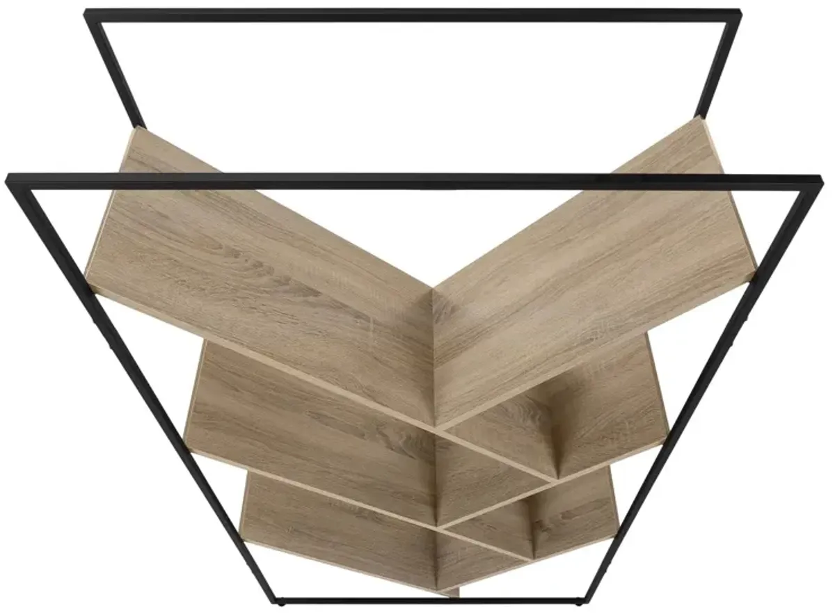 Bookshelf, Bookcase, Etagere, 3 Tier, Office, Contemporary & Modern