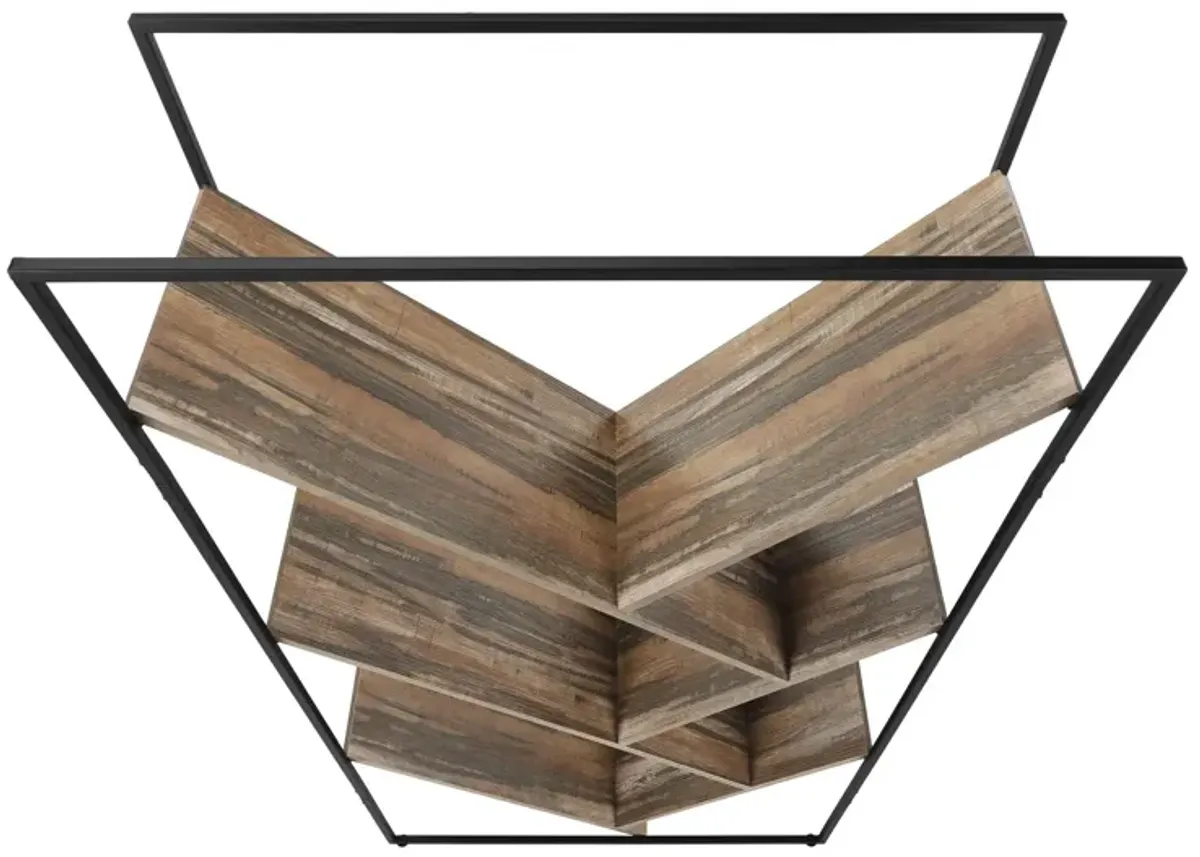 Bookshelf, Bookcase, Etagere, 3 Tier, Office, Contemporary & Modern