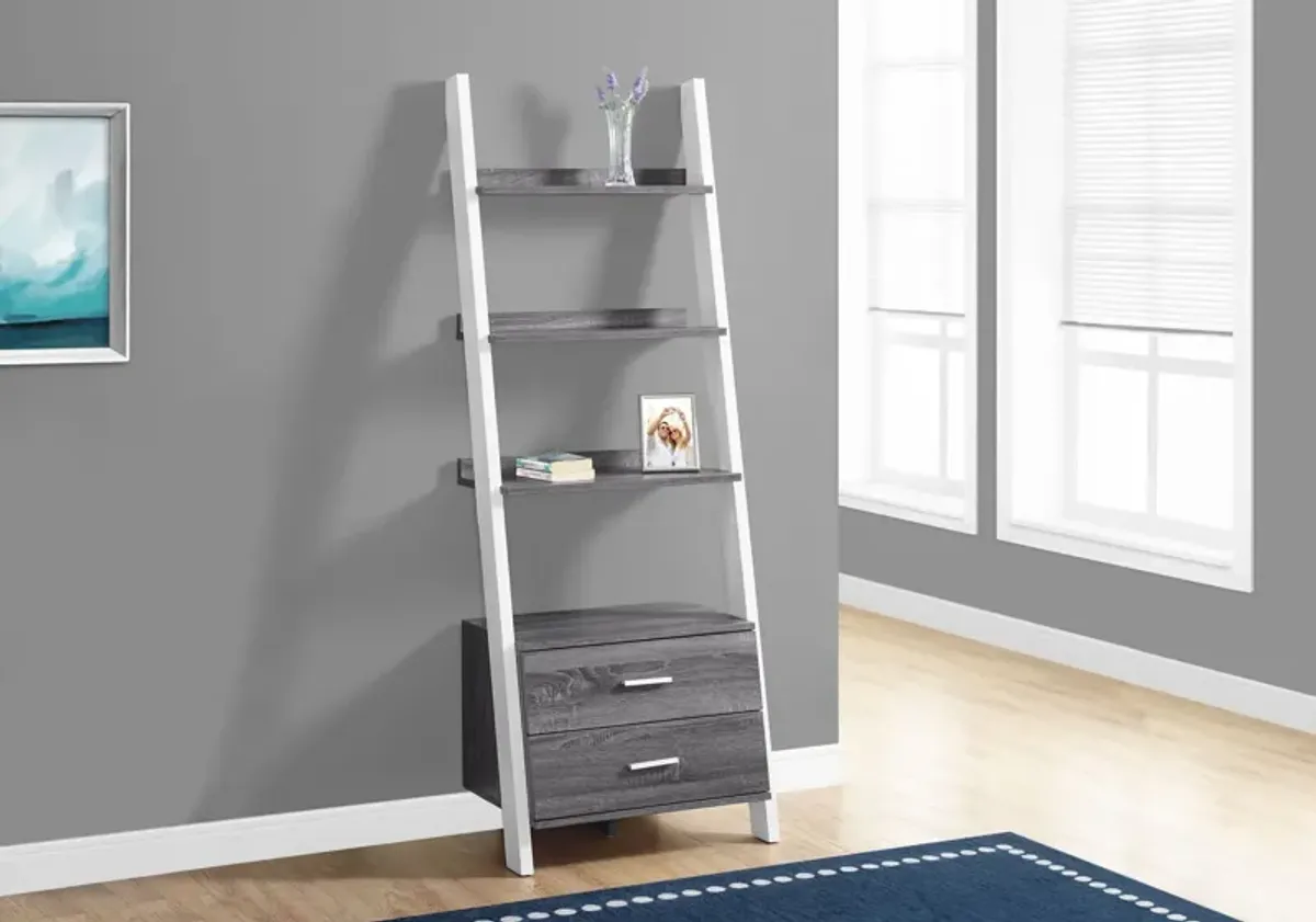 Bookshelf, Etagere, Corner, Ladder, For Office, Contemporary & Modern