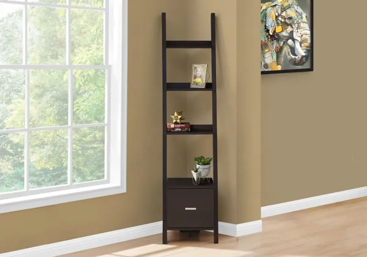 Bookshelf, Etagere, Corner, Ladder, For Office, Contemporary & Modern