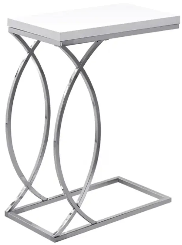 Accent Table, C - Shaped, Contemporary & Modern Design