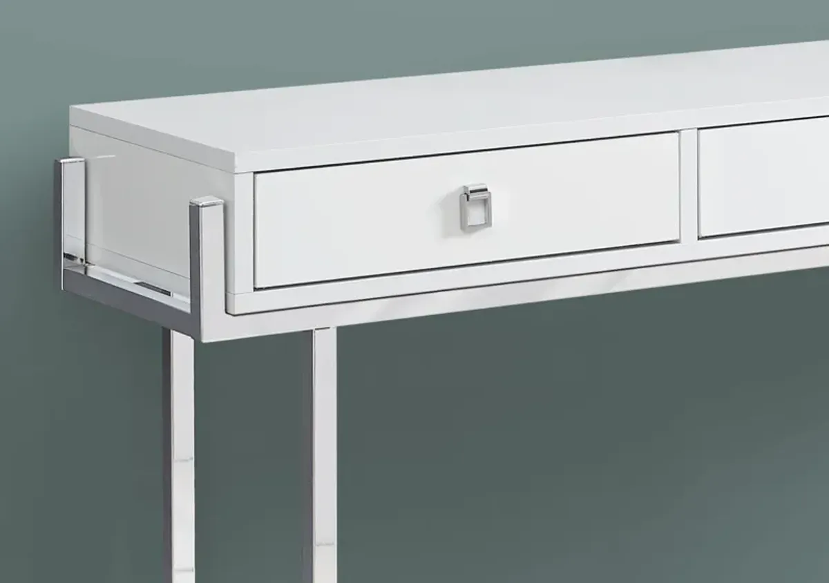 Accent Console Table For Entryway, Storage Drawer, Contemporary & Modern