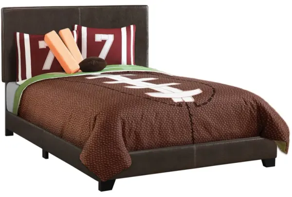 Bed, Upholstered, Transitional