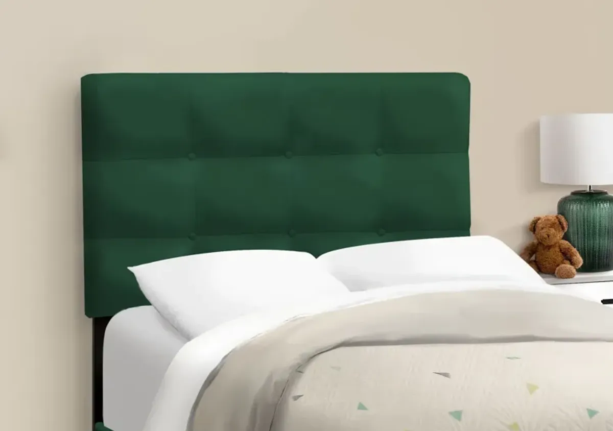 Bed, Upholstered, Frame Only, Transitional