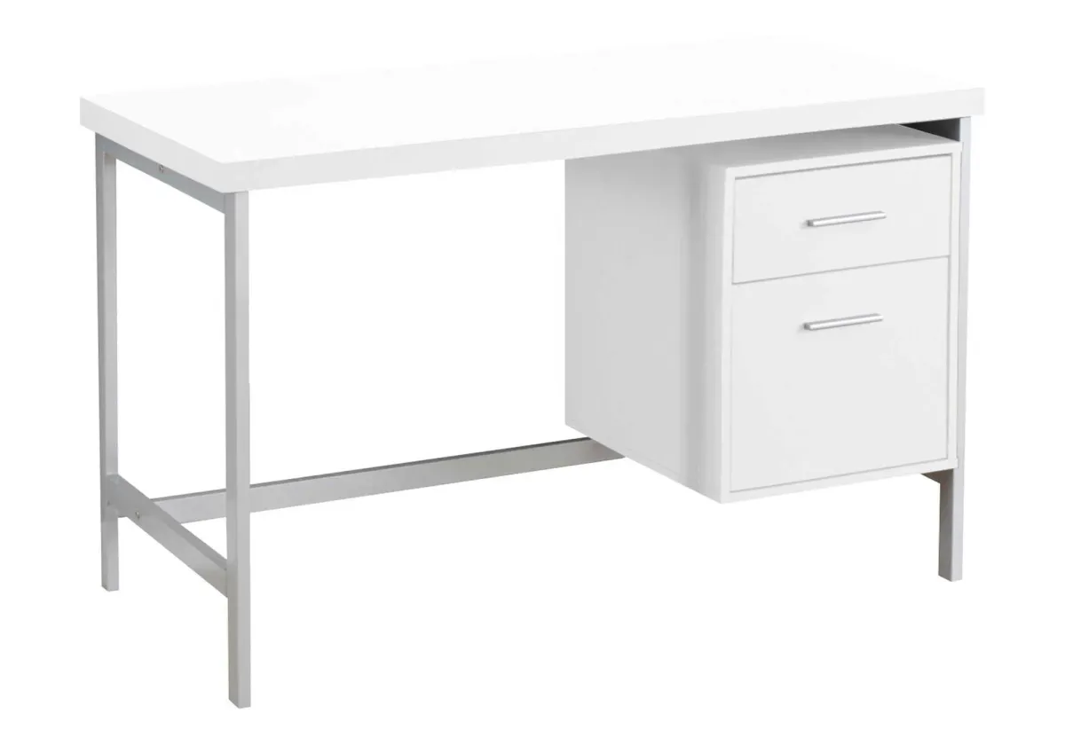 Computer Desk For Home Office, Left, Right Set - Up, Storage Drawers, Modern Design