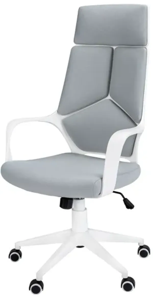 Office Swivel Chair, Adjustable Height, Ergonomic, Armrests, Contemporary & Modern