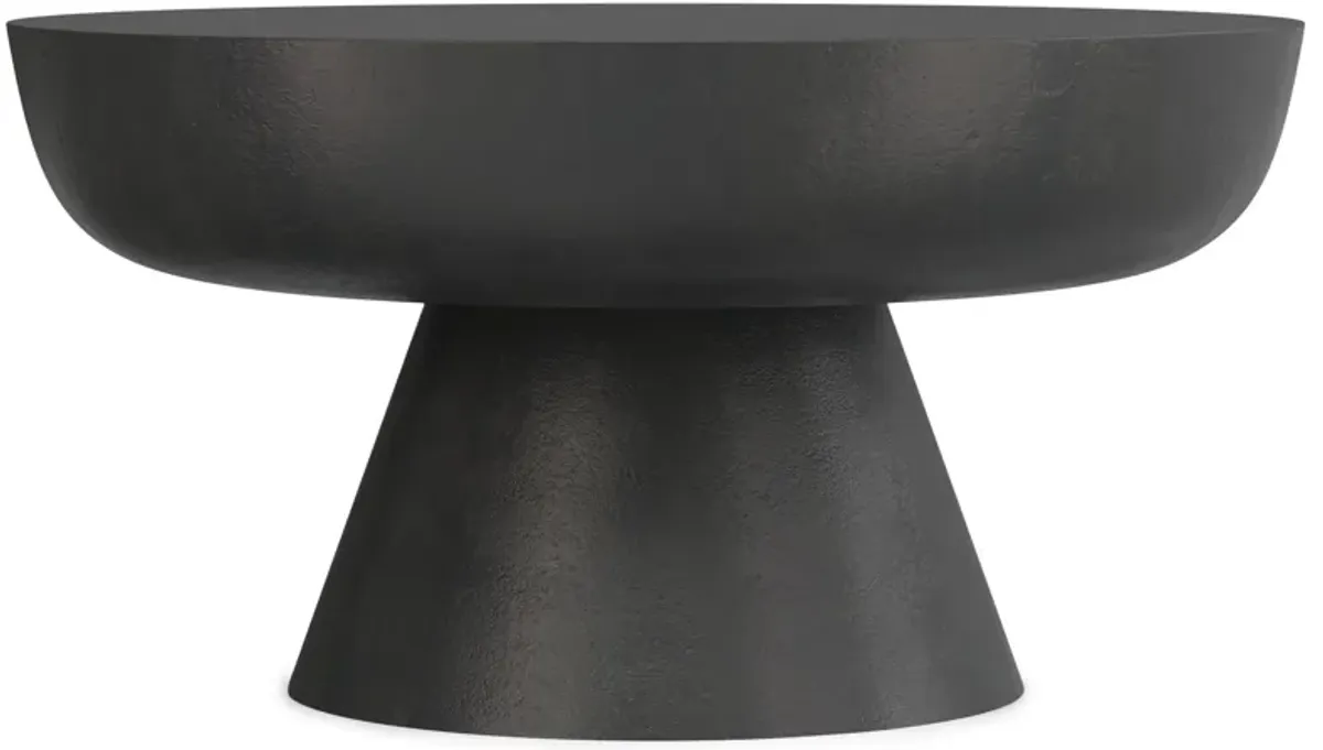 Charmaine - Cast Aluminum Coffee Table - Black