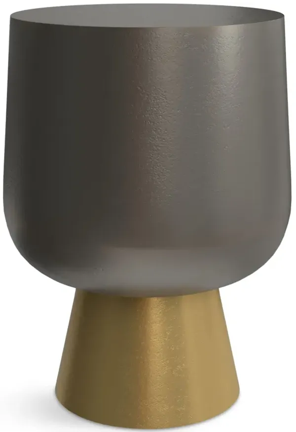 Anthony - Cast Aluminum Side Table - Bronze