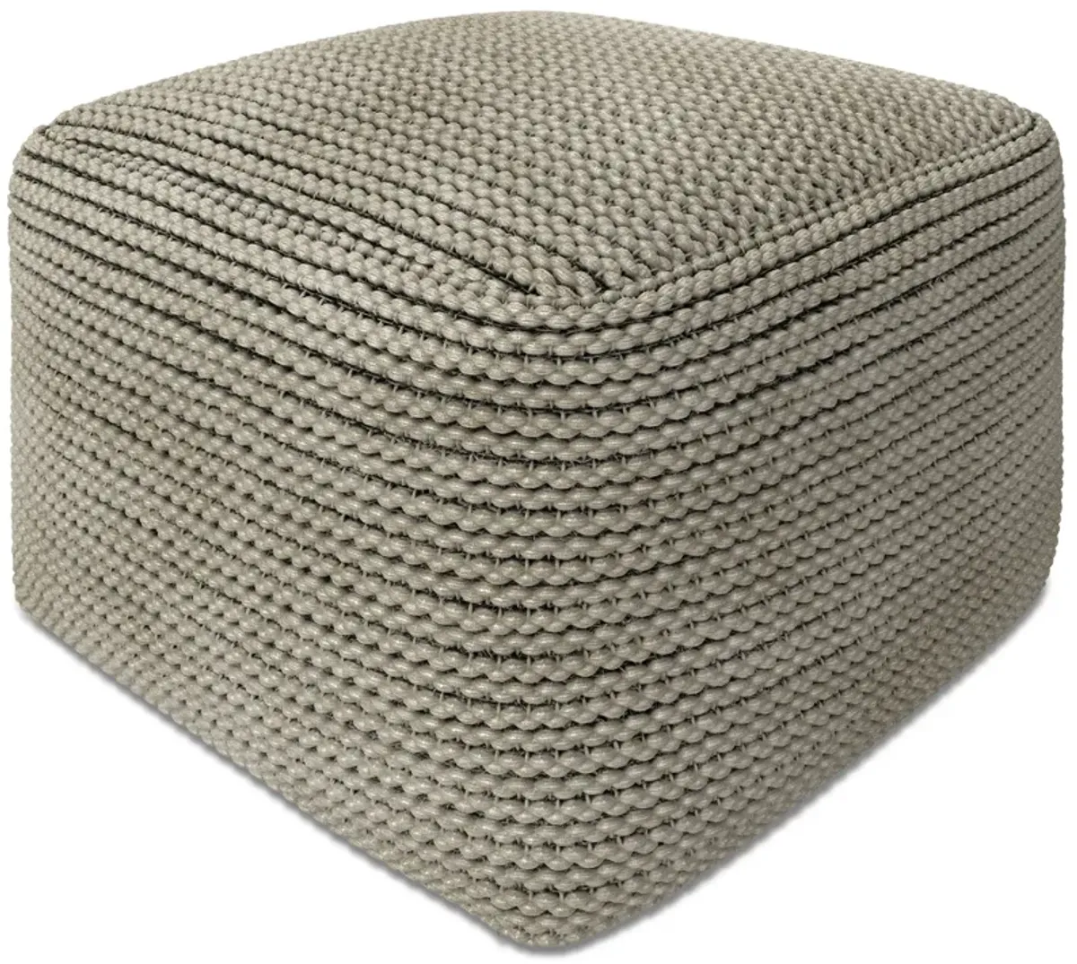 Eastmont - Outdoor / Indoor Pouf - Cream