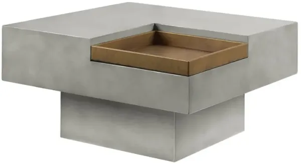 Kailano - Weathered Table - Gray