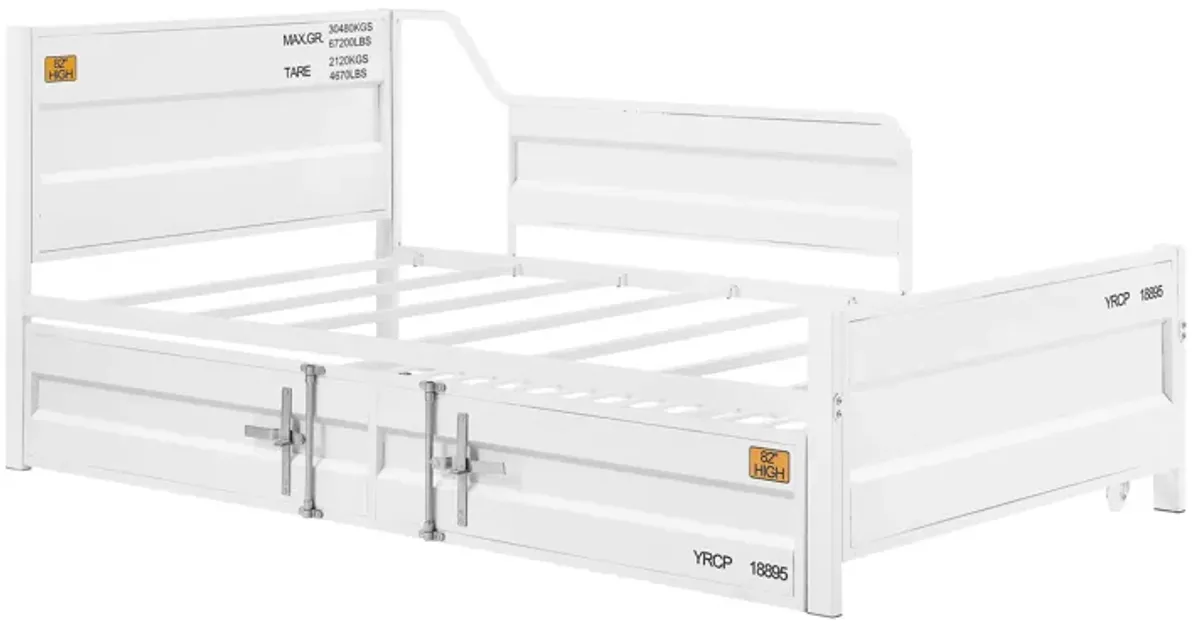 Cargo - Twin Daybed With Trundle - White