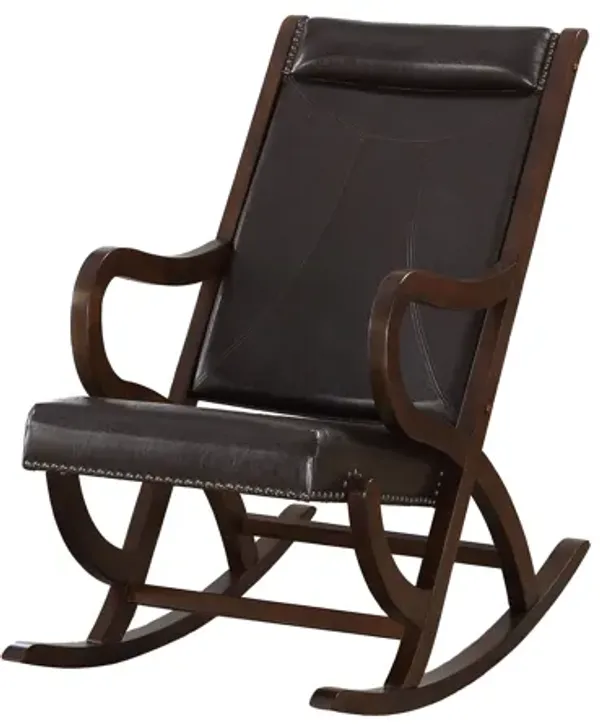 Triton - Rocking Chair - Espresso / Walnut