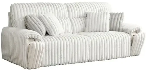 Jaya - Power Motion Sofa With Sleeper & USB Port - Mondo Gray