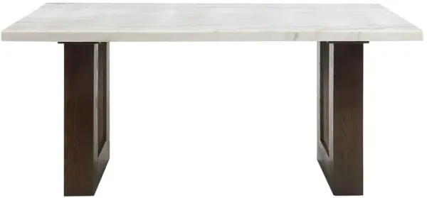 Edwyn - Marble Top Dining Table - Natural