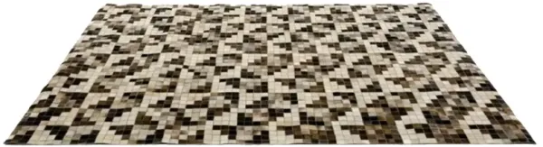 Animal Print Area Rug - Ivory And Tan