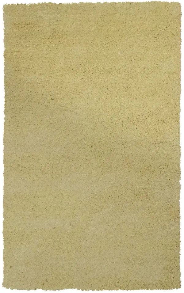 8' x 10' Polyester Area Rug - Canary Yellow