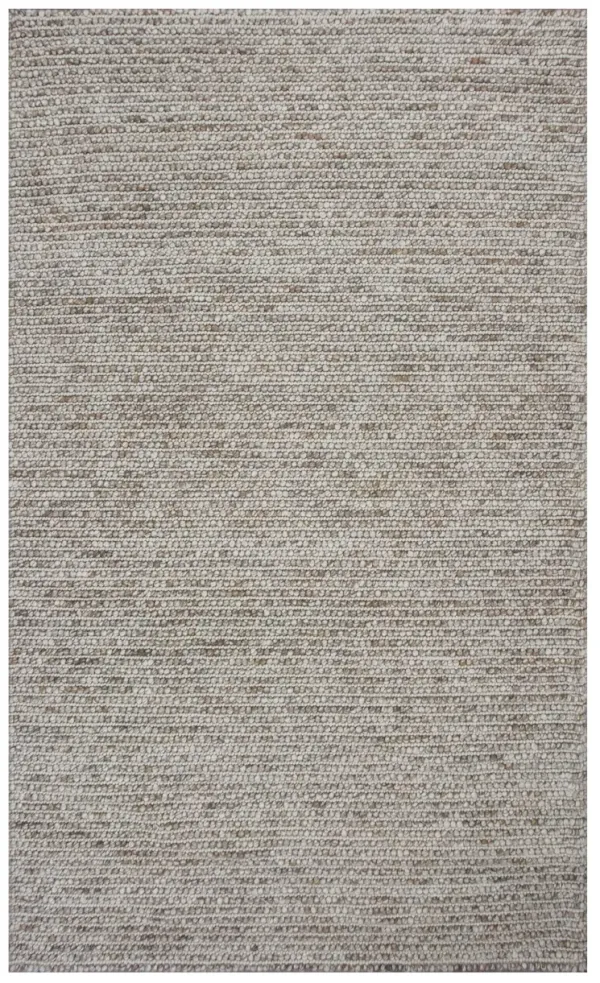 7' x 9' Wool Area Rug - Natural
