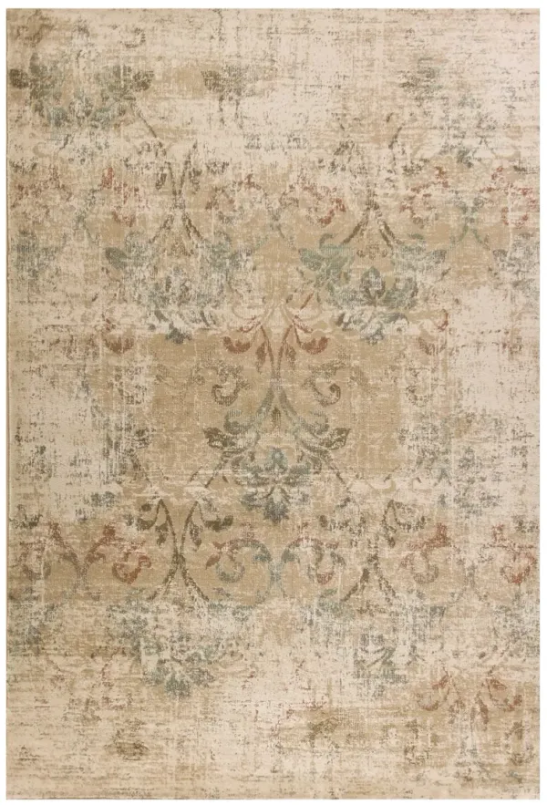 5' x 8' Vintage Area Rug - Champagne
