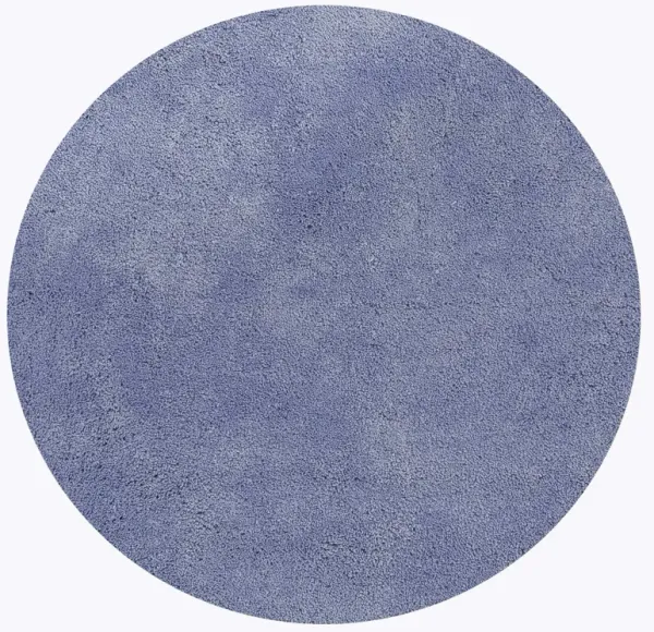 6' Round Indoor Shag Rug - Purple