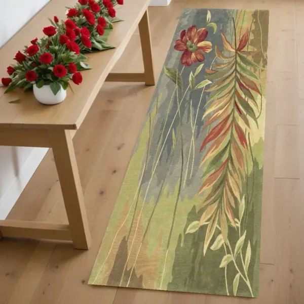 3' x 6' Wool Rug - Multicol Or Area