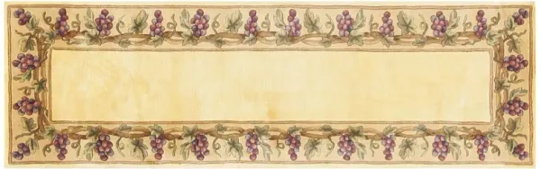 8' Wool Hand Tufted Runner Rug - Ivory