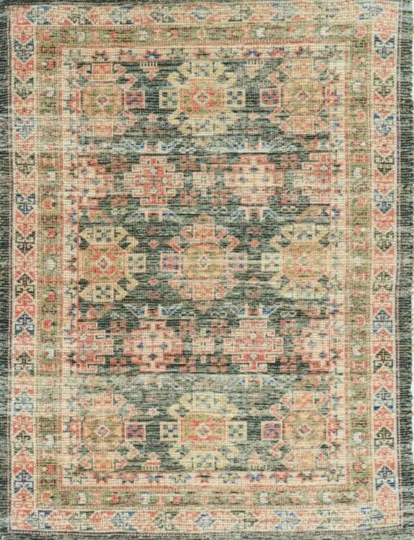 7' x 9' Jute Area Rug - Charcoal