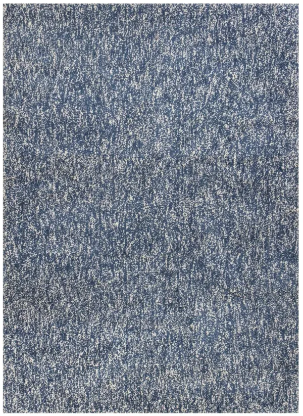 2' x 4' Hand Woven Area Rug - Indigo