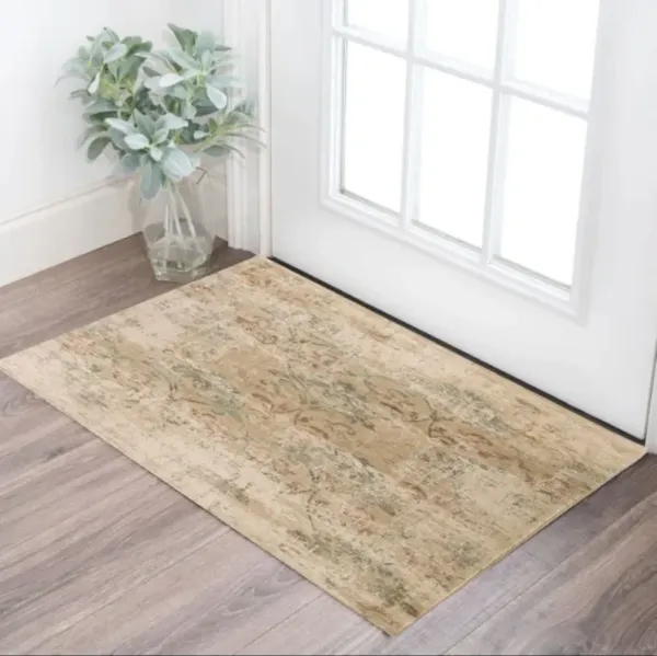3.3' x 4.9' Area Rug - Beige