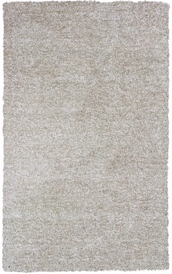 3' x 5' Heather Plain Area Rug - Ivory