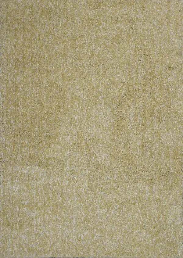 3' x 5' Heather Plain Area Rug - Yellow