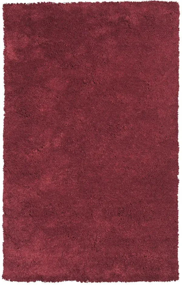 3' x 5' Indoor Shag Rug - Red