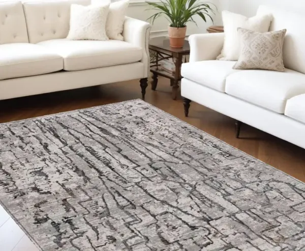 10' x 13' Area Rug - Gray