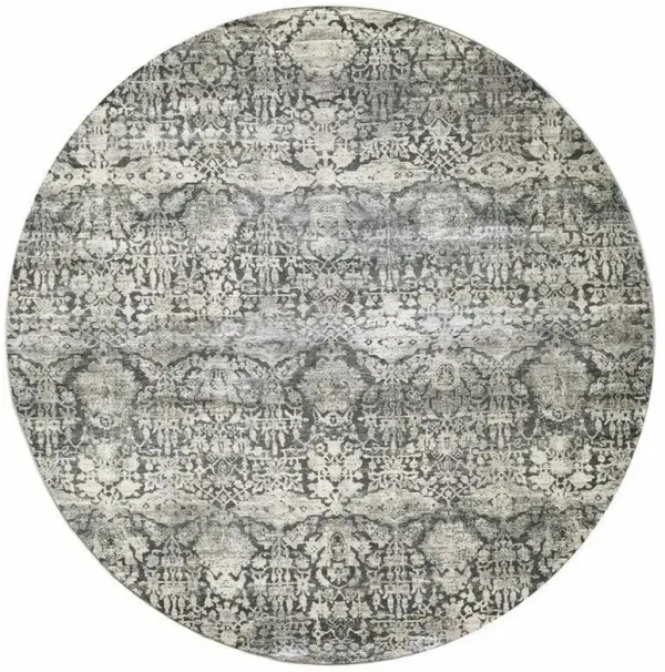 8' x 8' Area Rug - Gray